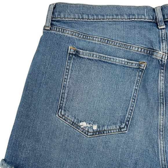 NWT Abercrombie and Fitch High Rise “The Mom Short” Curve Love Size 35/20 READ - Picture 7 of 13